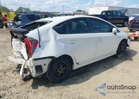 2012 Toyota Prius Two z USA, uszkodzony, nr VIN JTDKN3DU9C5457695